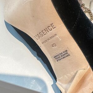 L'AGENCE Black and Tan Heels